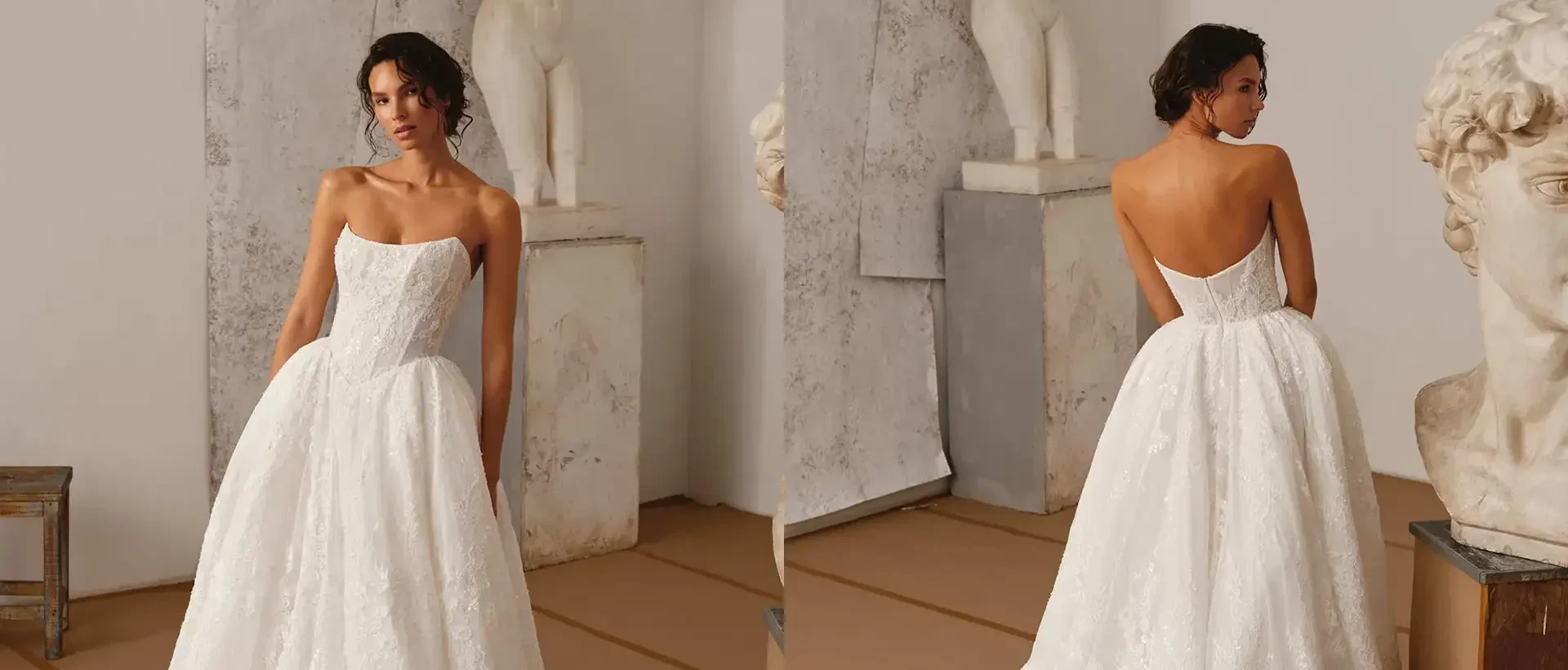 Where LA Brides Find Wedding Dresses for Every Aesthetic: Modern, Romantic, Boho &amp; More Image